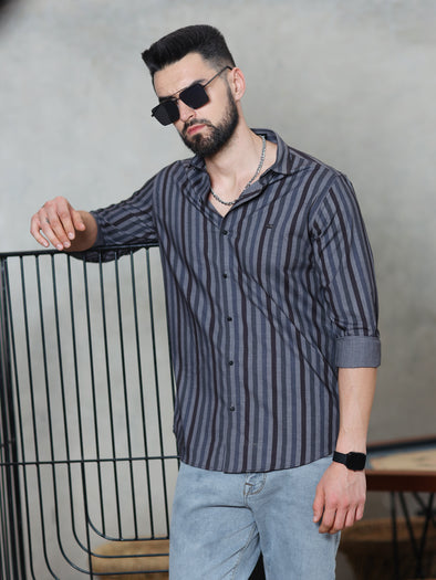 Superior Milange Stripes - Trendy and Stylish Semi-Casual Wear