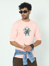 Swell Pink Oversized T-Shirt - Stylish Cotton Round Neck Tee