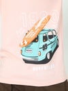 Swell Pink Oversized T-Shirt - Stylish Cotton Round Neck Tee