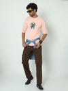 Swell Pink Oversized T-Shirt - Stylish Cotton Round Neck Tee