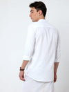 Traditional Plain White Solid Kurta