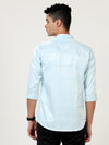 Premium Satin Checks Shirt - Blended Cotton Fabric for Stylish Partywear