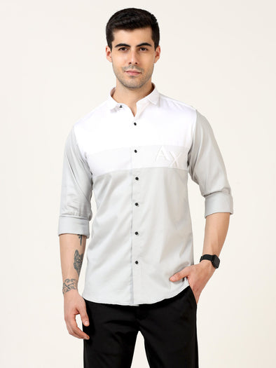 Classy Grey Party Wear Shirt - Classic and Stylish