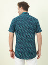 Elevate your casual style with the Fancy Dotted Designed Funky Half Sleeve Shirt.