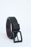 Vegan Leather Black Belt