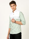 Classy Party Wear Pistachio Green Shirt: Elevate Your Style with Sophistication