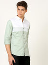 Classy Party Wear Pistachio Green Shirt: Elevate Your Style with Sophistication