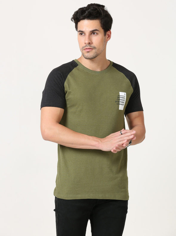 Slim Fit Crew-Neck T-Shirt | Casual Style, Printed Design