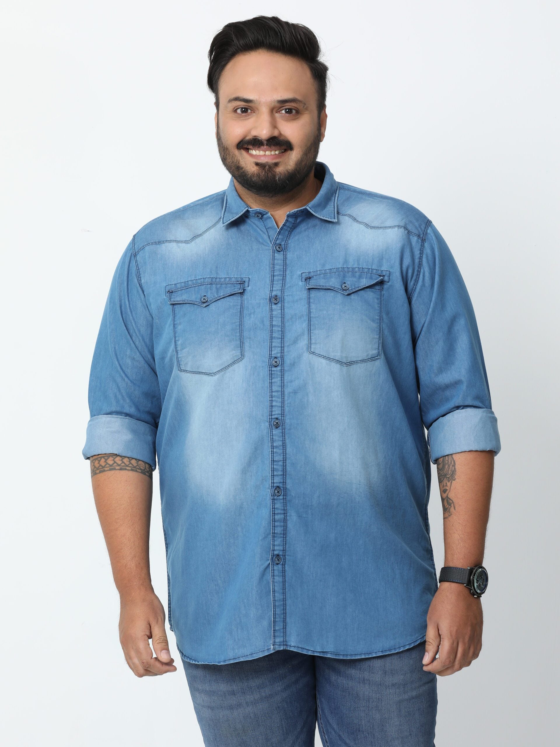 Buy Highlander Dark Grey Slim Fit Solid Casual Shirt for Men Online at  Rs.609 - Ketch