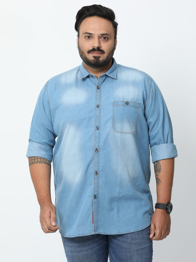What goes well with men's denim shirts? - Quora
