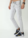 Undyed White Lycra Slim Fit Denim - Stylish and Comfortable Men's Jeans