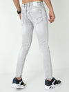 Undyed White Lycra Slim Fit Denim - Stylish and Comfortable Men's Jeans