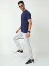 Undyed White Lycra Slim Fit Denim - Stylish and Comfortable Men's Jeans