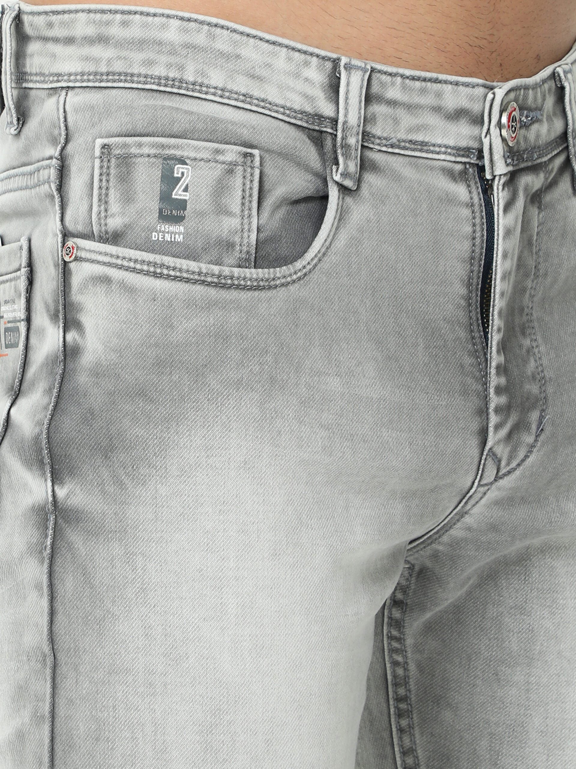 Straight Grey Denim Jeans at Rs.580/Piece in delhi offer by Pushpa Garments